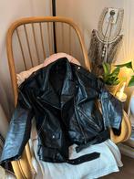 Oversized biker jacket van Zara - zwart - maat S, Ophalen of Verzenden, Zo goed als nieuw, Zwart