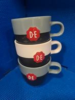 Douwe Egberts Krijt Mokken Set, Huis en Inrichting, Keuken | Servies, Gebruikt, Keramiek, Ophalen of Verzenden, Effen