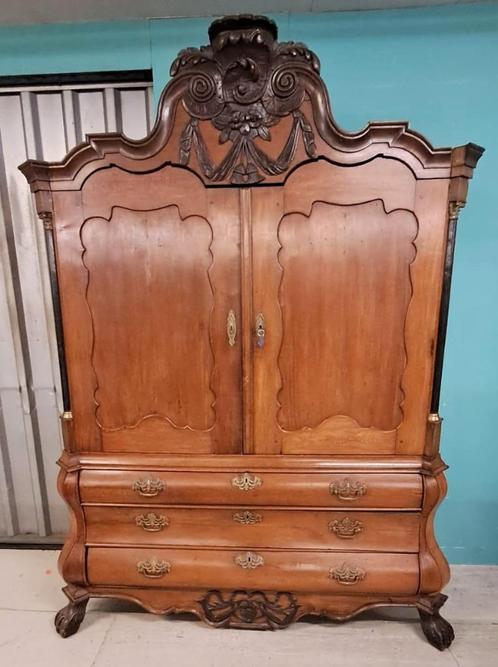 Authentieke linnenkast / kabinet vanaf €80, Antiek en Kunst, Antiek | Meubels | Kasten, Ophalen