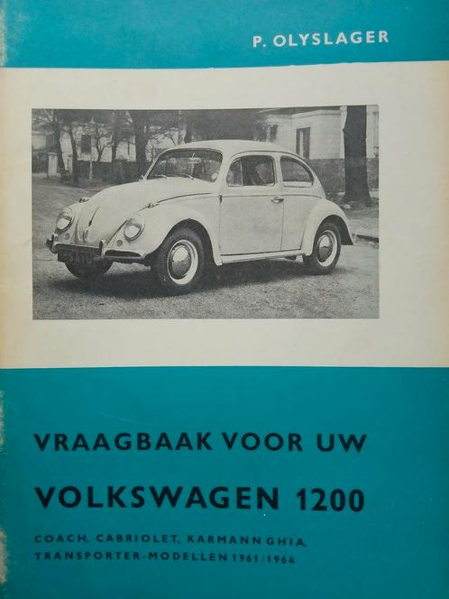 Volkswagen 1200 VW busT-1 Samba 1961-1964 Transporter Cabrio, Auto diversen, Handleidingen en Instructieboekjes, Ophalen of Verzenden