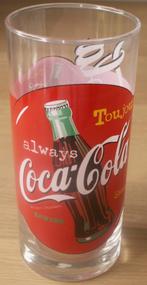 Coca Cola glas uit Frankrijk Always Coca-Cola Toujours  bred, Verzamelen, Verzenden, Nieuw, Bierglas