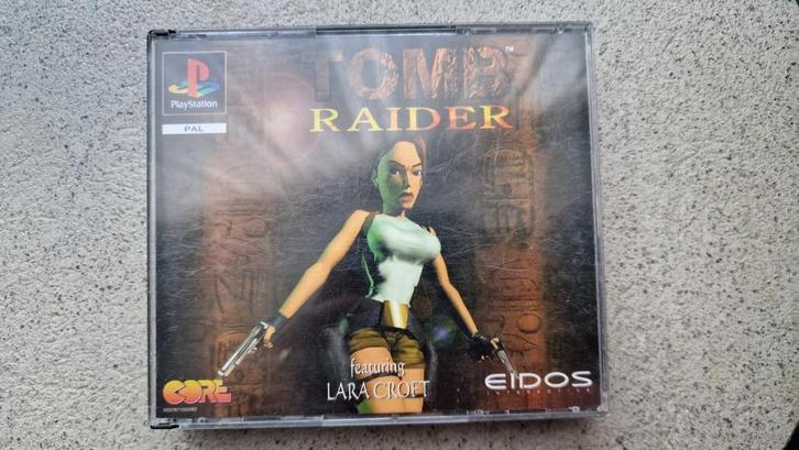 Tomb Raider (Playstation 1), Spelcomputers en Games, Games | Sony PlayStation 1, Gebruikt, Avontuur en Actie, 1 speler, Vanaf 18 jaar