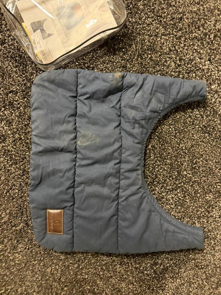 Kentucky borstbeschermer navy, Dieren en Toebehoren, Paarden en Pony's | Dekens en Dekjes, Zo goed als nieuw, Deken, Ophalen of Verzenden
