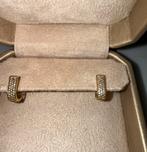Zirkonia oorbellen 18k, Sieraden, Tassen en Uiterlijk, Oorbellen, Verzenden, Goud, Goud, Hangers