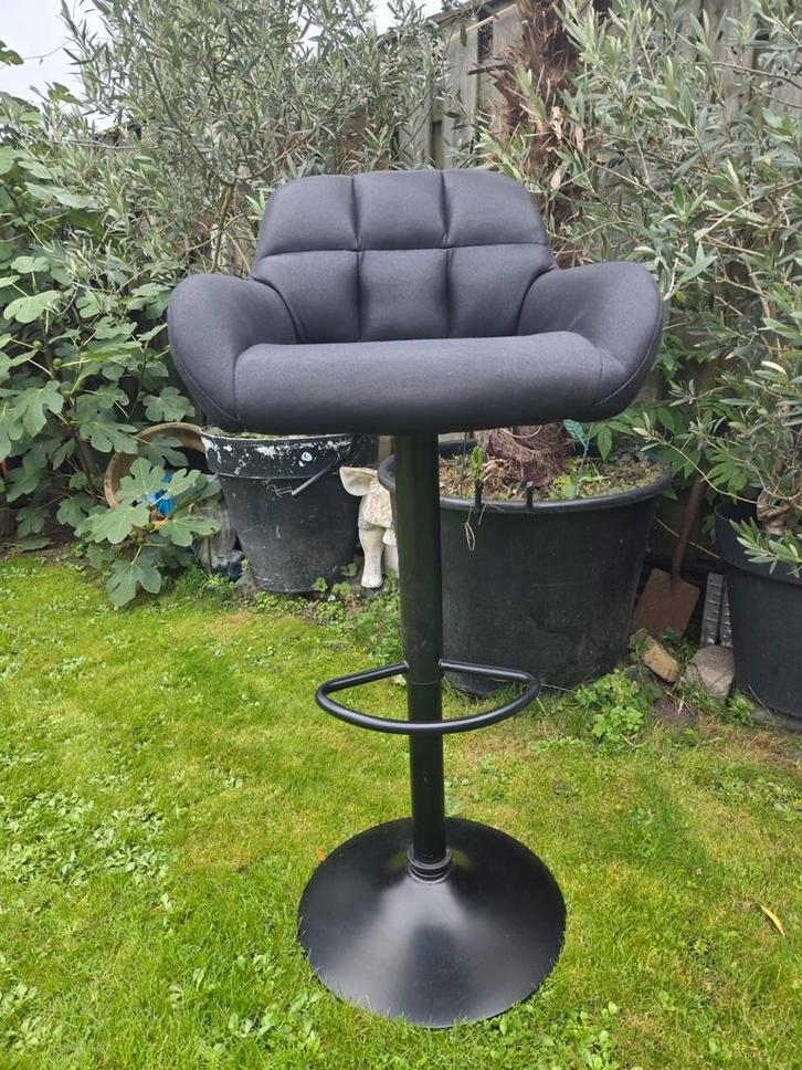 4 Zwarte Barstoelen - Nieuw in Doos!, Huis en Inrichting, Barkrukken, Ophalen of Verzenden