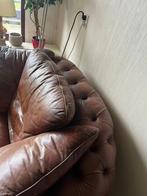 Delta chesterfield stoel, Huis en Inrichting, Banken | Sofa's en Chaises Longues, Ophalen, Zo goed als nieuw, 75 tot 100 cm, Minder dan 150 cm