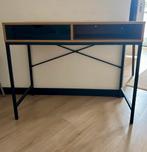 houten metalen bureau, Huis en Inrichting, Ophalen, Zo goed als nieuw