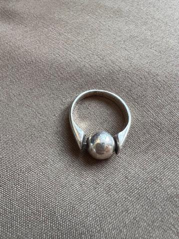 Zilveren Fidget Ring - Maat 18 beschikbaar voor biedingen