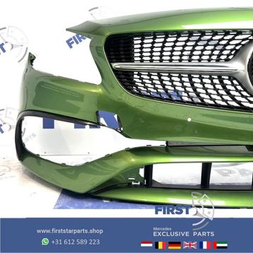 W176 Facelift A45 Facelift AMG Voorbumper GROEN + DIAMOND GR beschikbaar voor biedingen