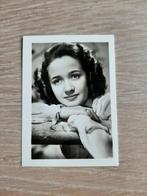 oud klein/mini kaartje filmsterren, Jane Powell, MGM jr50?, Ophalen of Verzenden, Zo goed als nieuw, Film, Foto of Kaart