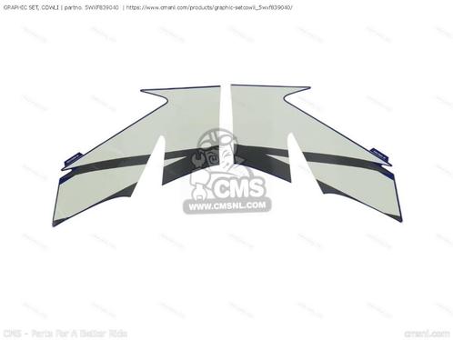 Sticker Yamaha TZR 5WXF839040, Fietsen en Brommers, Brommers | Tuning en Styling, Nieuw, Ophalen of Verzenden