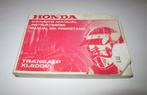Honda Transalp XL600V instruktieboek, Verzenden, Honda