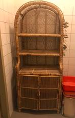 Vintage bamboe en rotan credenza Italië, Ophalen, Zo goed als nieuw