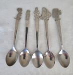 7 lepeltjes Suske & Wiske, Efteling & Familie Muis, Ophalen of Verzenden, Zo goed als nieuw, Metaal, Bestek