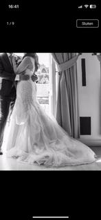 klassieke justin alexander trouwjurk met bandjes maat 40, Kleding | Dames, Trouwkleding en Trouwaccessoires, Ophalen, Zo goed als nieuw