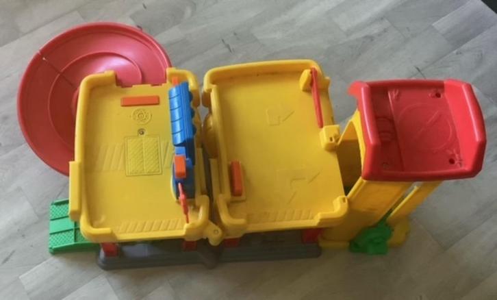 (N) Fisher price garage, Kinderen en Baby's, Speelgoed | Fisher-Price, Gebruikt, Speelset, Met geluid, Ophalen