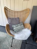 HK living egg stoel, Ophalen, Zo goed als nieuw, Rotan