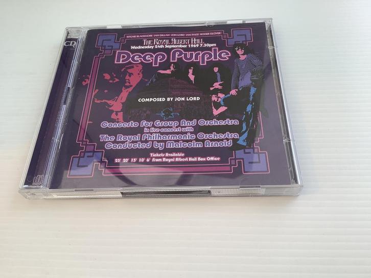 Deep Purple, The Royal Philharmonic Orchestra- 	 2 x SACD cd, Verzamelen, Muziek, Artiesten en Beroemdheden, Zo goed als nieuw