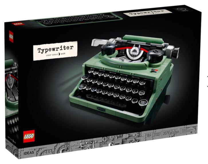 Lego Ideas 21327 Typemachine - Nieuw in gesealde doos !, Kinderen en Baby's, Speelgoed | Duplo en Lego, Nieuw, Lego, Complete set