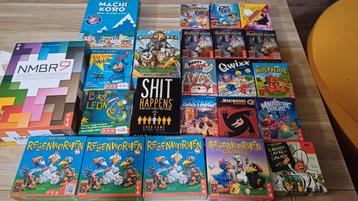 Groot bordspellen pakket, alles compleet en netjes beschikbaar voor biedingen