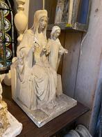 Art deco heilig beeld Marie met kindje Jezus, Ophalen