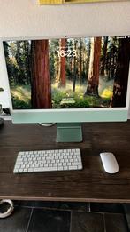 Praktisch volledig nieuwe iMac groen 24 256G kleur: green, 64 GB of meer, IMac, Zo goed als nieuw, Onbekend