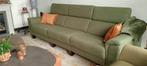 Ruime groene bank, Huis en Inrichting, Banken | Bankstellen, Ophalen, Hout, 250 tot 300 cm, Driepersoons