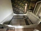 2 persoons bed frame 1,80 m bij 2m, Huis en Inrichting, Slaapkamer | Bedden, Eenpersoons, Metaal, Zo goed als nieuw, Ophalen