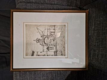 Ets tekening van kuick 85 / 100 beschikbaar voor biedingen