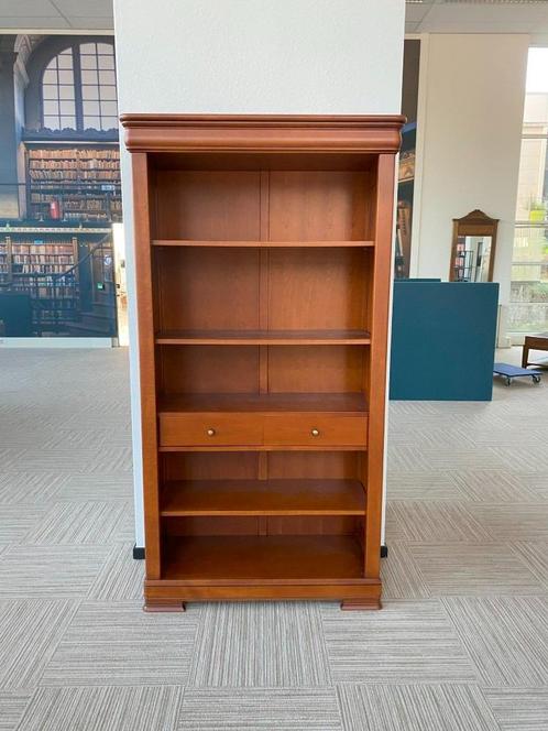 Boekenkast Cheval, kersenhout, H 193 x B 103 x D 42 cm., Huis en Inrichting, Kasten | Ladekasten, Gebruikt, Minder dan 100 cm