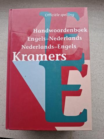 Handwoordenboek Kramers Engels-Nederlands/ Nederlands-Engels beschikbaar voor biedingen