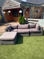 Loungeset kunststof/aluminium, Tuin en Terras, Tuinsets en Loungesets, Ophalen, Kunststof, Gebruikt, 3 zitplaatsen