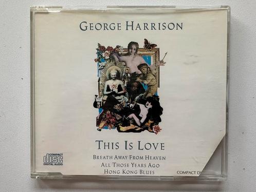 George Harrison - This Is Love (4 nrs. ZIE BESCHRIJVING), Cd's en Dvd's, Cd Singles, Gebruikt, Pop, 2 t/m 5 singles, Ophalen of Verzenden