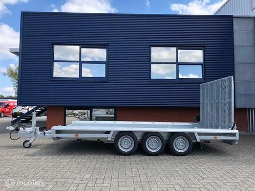ACTIE! HULCO TERRAX-3 394x180cm 3.500kg klep 150cm, Auto diversen, Aanhangers en Bagagewagens, Nieuw