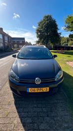 Volkswagen Golf 1.6 TDI 77KW Variant 2011 Zwart, Auto's, Volkswagen, Voorwielaandrijving, Stof, Zwart, Origineel Nederlands