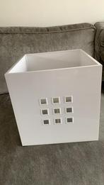 6 Ikea lekman wit opruimboxen voor Kallax/Expedit, Huis en Inrichting, Ophalen, Kunststof, Mand, Vierkant