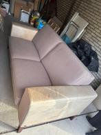 Prominent Zitbank met Voetenklep - Gebruikt, Huis en Inrichting, Fauteuils, Ophalen, Gebruikt, Minder dan 75 cm, 125 cm of meer