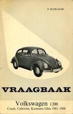 Vraagbaak Volkswagen 1200, 1961-1968. P. Olyslager, Auto diversen, Handleidingen en Instructieboekjes, Ophalen of Verzenden