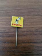 Sp 1074 Vintage King Rexi Speldje, Verzamelen, Ophalen of Verzenden, Gebruikt, Dier of Natuur, Speldje of Pin