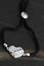 Guess Armband Hartje Zilver Zwart, Ophalen, Zo goed als nieuw, Zilver