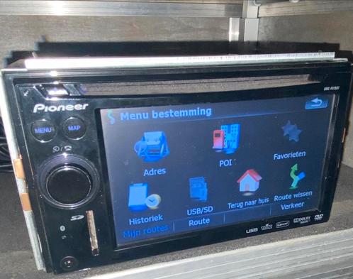 Pioneer Avic-F910BT dubbeldin navigatie, Auto diversen, Autoradio's, Zo goed als nieuw, Ophalen of Verzenden