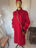 Vintage Winterjas Wol maat 44, Ophalen of Verzenden, Zo goed als nieuw, Maat 42/44 (L), Rood