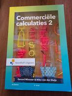 Gerard Minnaar - Commerciële calculaties 2, Ophalen of Verzenden, Zo goed als nieuw, Gerard Minnaar; Niko van der Sluijs