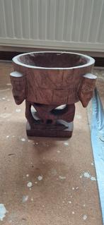 Tabakspot . Hout gesneden., Ophalen of Verzenden