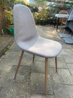 Gratis stoel grijze bekleding, Huis en Inrichting, Stoelen, Ophalen, Zo goed als nieuw, Grijs, Eén