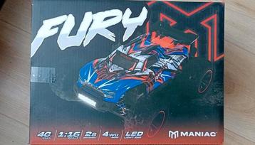 Nieuwe schokbrekers van de Maniac Fury Truggy 1:16 beschikbaar voor biedingen