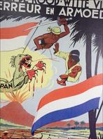 Metalen Nederlands Indie Propaganda knil Affiche POSTER, Verzenden, Landmacht, Nederland, Foto of Poster