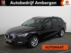 SEAT Leon 1.0 eTSI (110Pk) Sp.Tourer Style LED Adapt.Cruise, Stof, Gebruikt, Leon, Zwart