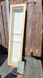 Bertby Ikea vitrinekast, eiken, Huis en Inrichting, Ophalen, Gebruikt, 25 tot 50 cm, 50 tot 100 cm
