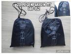 2X REGENPAKKEN DONKERBLAUW MT 146-152, Ophalen of Verzenden, Nieuw, Regenjas, Kinderen